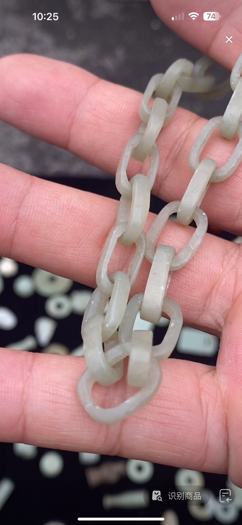 古玩玉器玉連環(huán)真品鑒賞圖