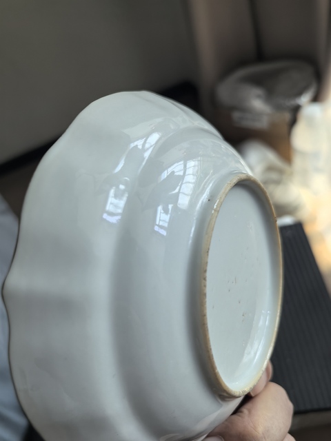 古玩陶瓷乾隆廣彩花卉杯碟真品鑒賞圖