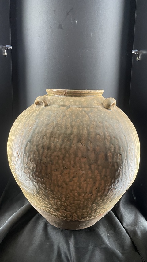 古玩陶瓷青瓷四系罐真品鑒賞圖