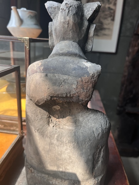 古玩雜項木雕造像真品鑒賞圖