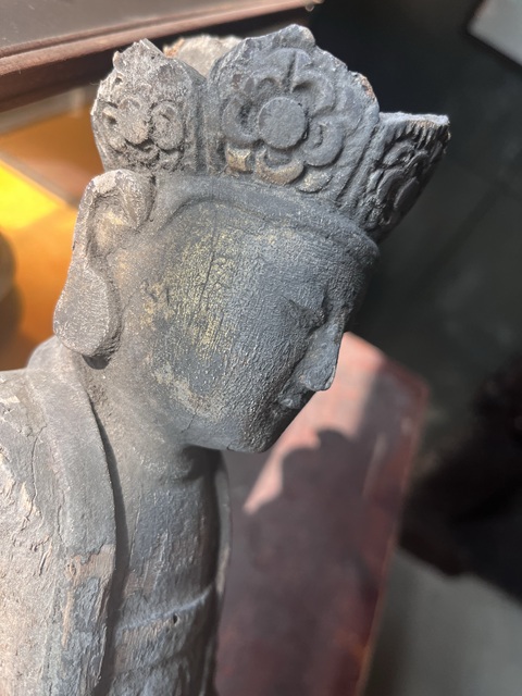 古玩雜項木雕造像真品鑒賞圖