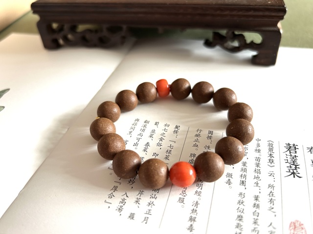 古玩雜項天然和香手串，真品鑒賞圖