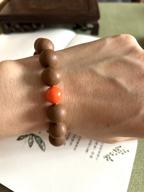 古玩雜項天然和香手串，真品鑒賞圖