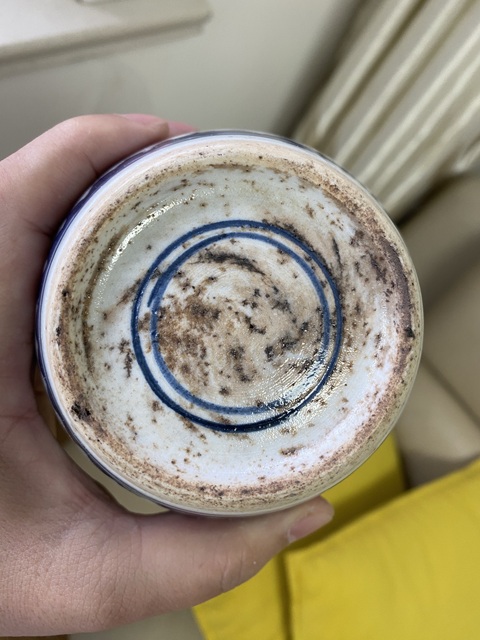 古玩陶瓷青花罐真品鑒賞圖