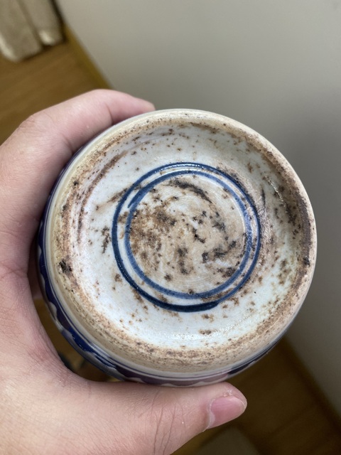 古玩陶瓷青花罐真品鑒賞圖