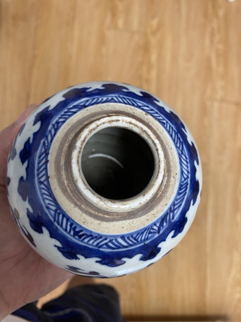 古玩陶瓷青花罐真品鑒賞圖