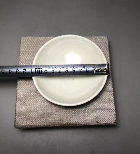 古玩陶瓷邢窯白瓷茶盞真品鑒賞圖