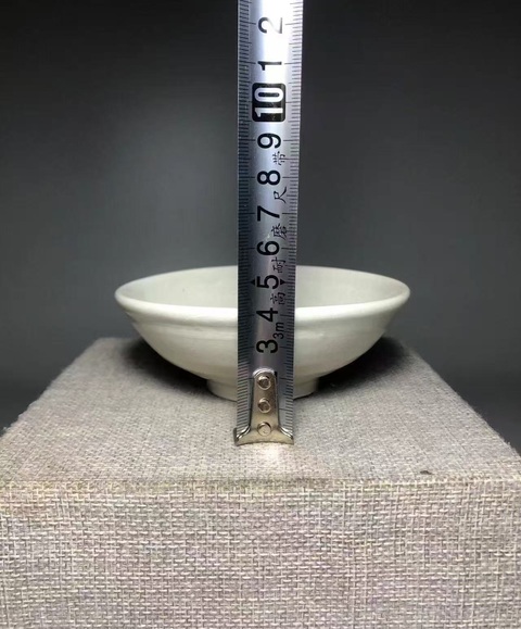 古玩陶瓷邢窯白瓷茶盞真品鑒賞圖