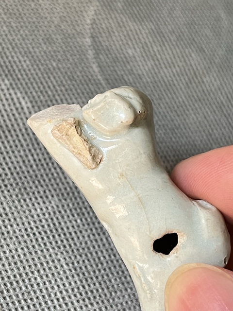 古玩陶瓷元~湖田窯青白釉人物造像拍賣，當(dāng)前價(jià)格1866元