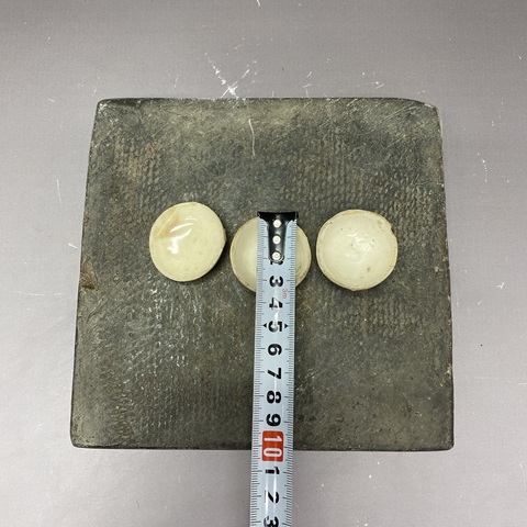 古玩陶瓷白釉小酒盅真品鑒賞圖