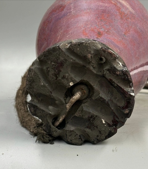 古玩陶瓷紅釉梅瓶真品鑒賞圖