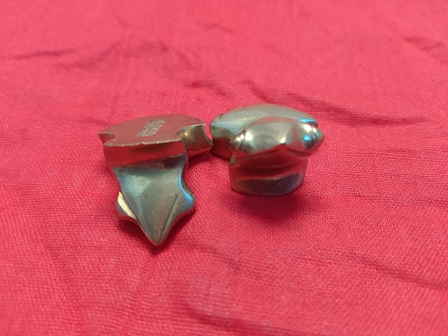 古玩雜項民國同青蛙銅鎮紙真品鑒賞圖