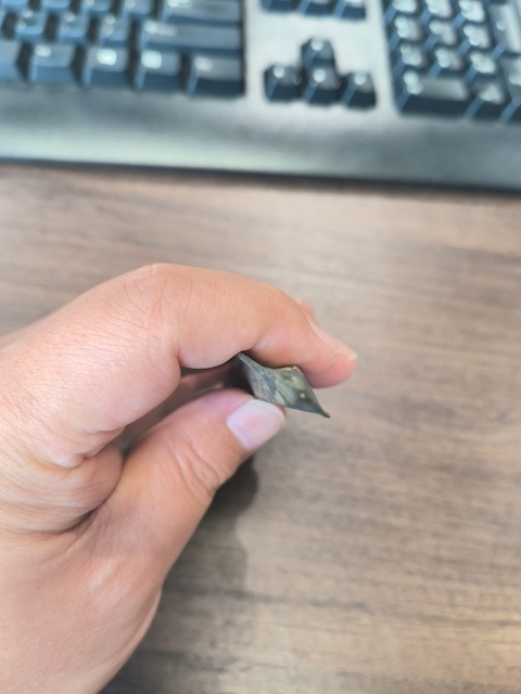 古玩銅器漢代矛頭真品鑒賞圖
