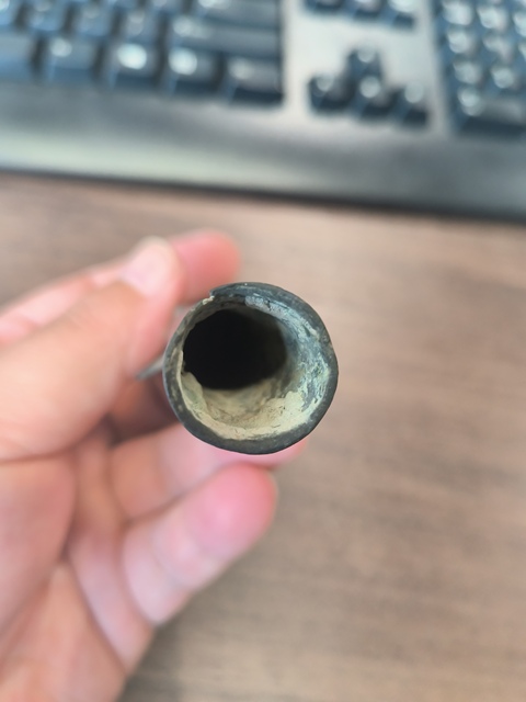 古玩銅器漢代矛頭真品鑒賞圖