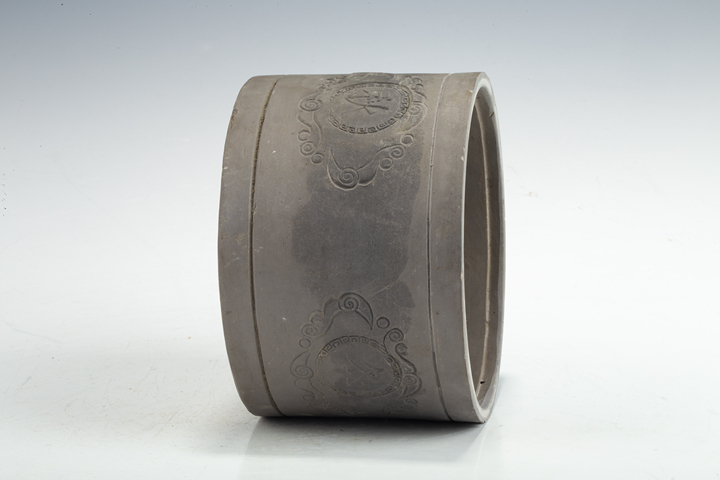 古玩陶瓷民國(guó)·朱海林造蟋蟀盆真品鑒賞圖