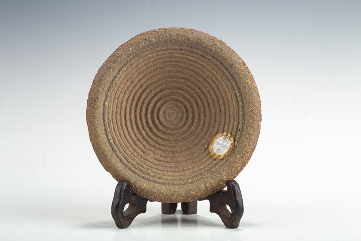 古玩陶瓷明·弦紋陶碾碗真品鑒賞圖