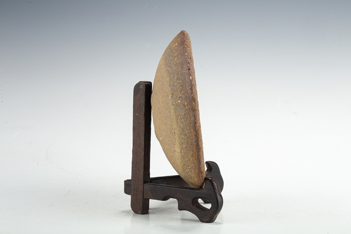 古玩陶瓷明·弦紋陶碾碗真品鑒賞圖