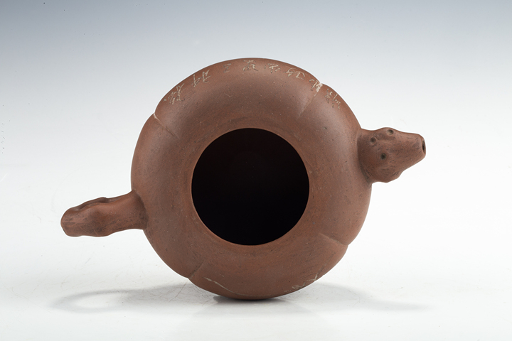 古玩陶瓷當代·“槍桿子里出政權”紫砂壺真品鑒賞圖