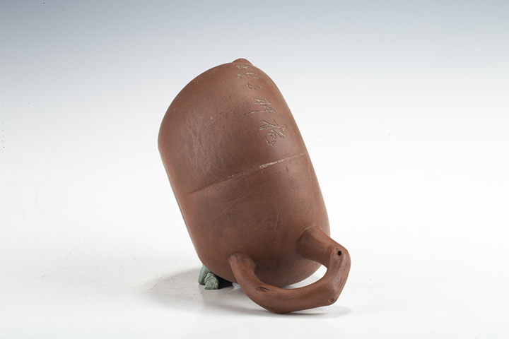 古玩陶瓷當代·“槍桿子里出政權”紫砂壺真品鑒賞圖