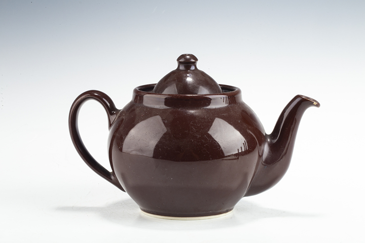 古玩陶瓷創匯·醬釉茶壺真品鑒賞圖