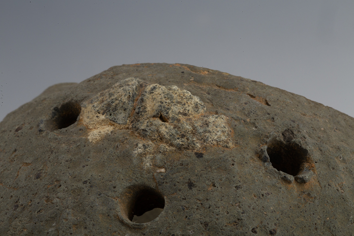 古玩陶瓷明以前·繩紋陶灶真品鑒賞圖