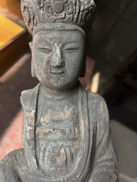 古玩雜項木雕造像真品鑒賞圖