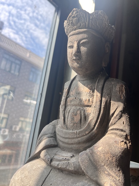 古玩雜項木雕造像真品鑒賞圖