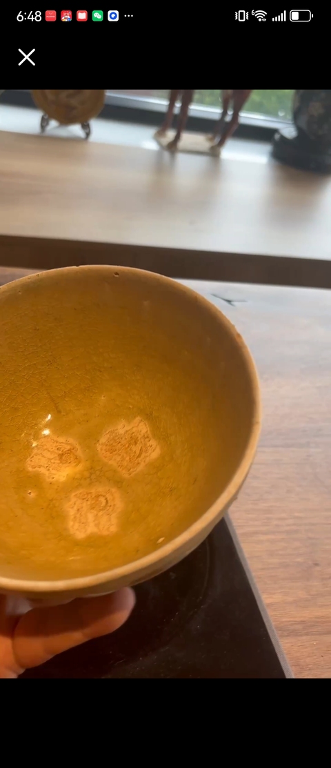 古玩陶瓷刻蓮瓣碗真品鑒賞圖