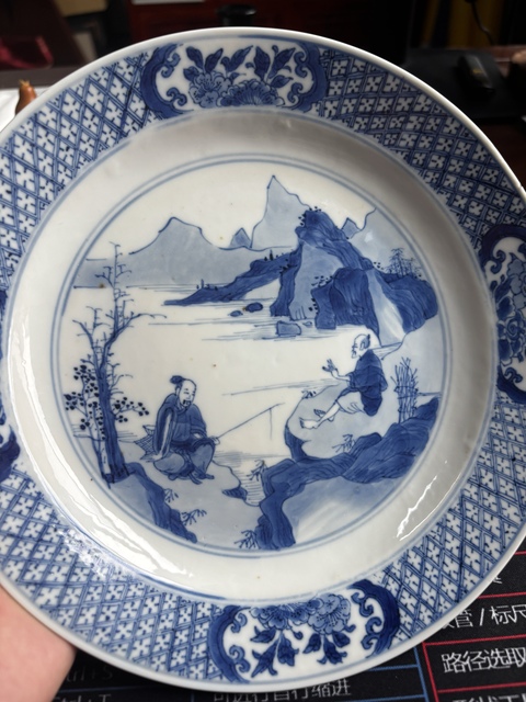 古玩陶瓷康熙 青花人物故事盤拍賣,當(dāng)前價格12880元