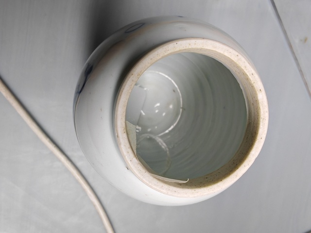 古玩陶瓷康熙·青花嬰戲紋蓮子罐 真品鑒賞圖