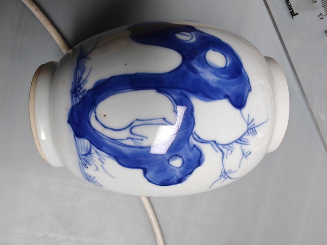 古玩陶瓷康熙·青花嬰戲紋蓮子罐 真品鑒賞圖