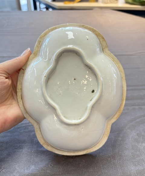 古玩陶瓷爐鈞釉鼎真品鑒賞圖