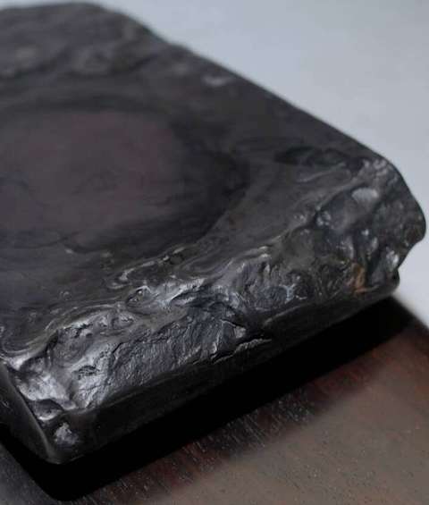 古玩雜項(xiàng)老硯一方真品鑒賞圖