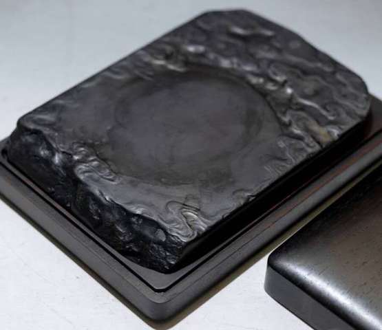 古玩雜項(xiàng)老硯一方真品鑒賞圖