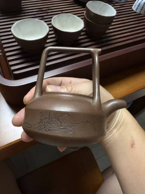 古玩雜項紫砂壺真品鑒賞圖