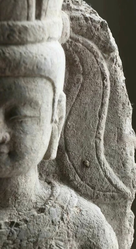 古玩雜項石佛真品鑒賞圖