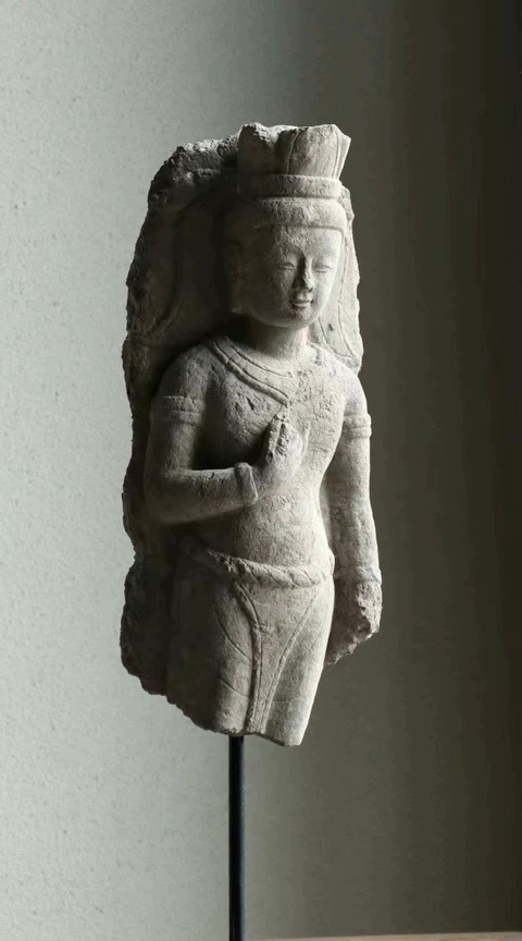 古玩雜項石佛真品鑒賞圖