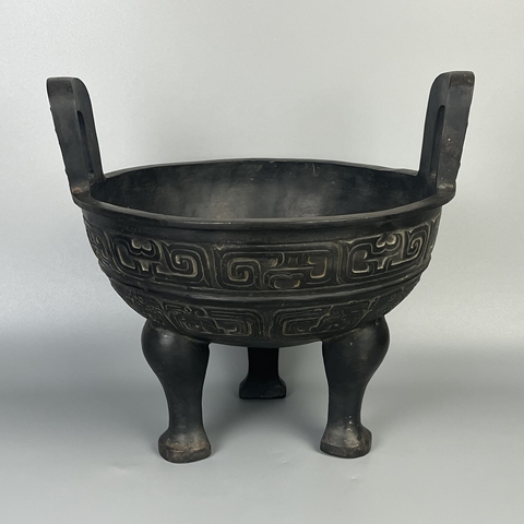 古玩銅器鼎真品鑒賞圖