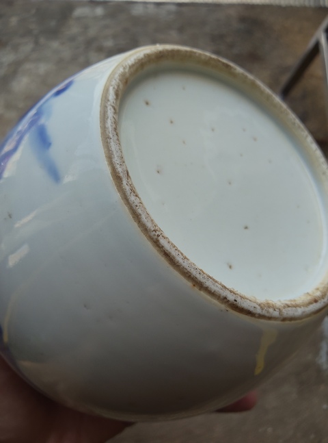 古玩陶瓷青花人物罐真品鑒賞圖