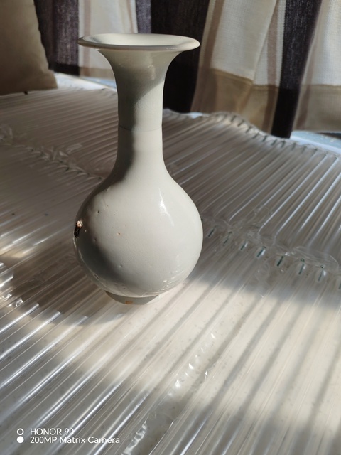 古玩陶瓷長頸撇口瓶真品鑒賞圖