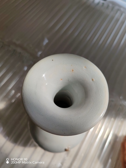 古玩陶瓷長頸撇口瓶真品鑒賞圖