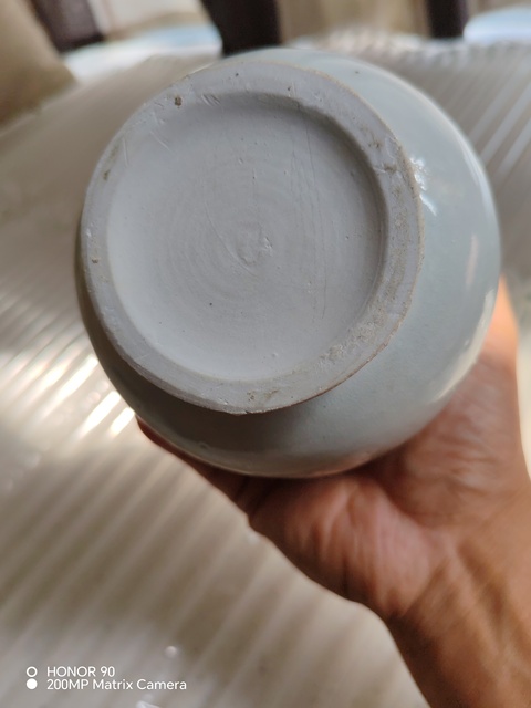 古玩陶瓷長頸撇口瓶真品鑒賞圖