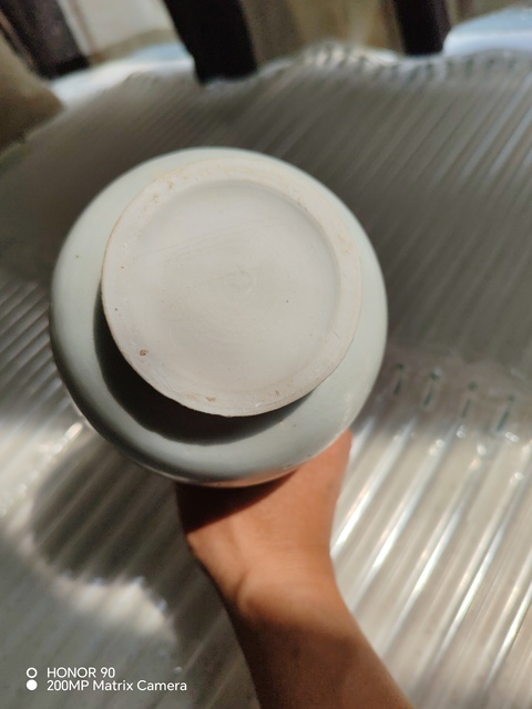 古玩陶瓷長頸撇口瓶真品鑒賞圖