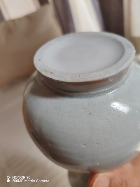 古玩陶瓷長頸撇口瓶真品鑒賞圖