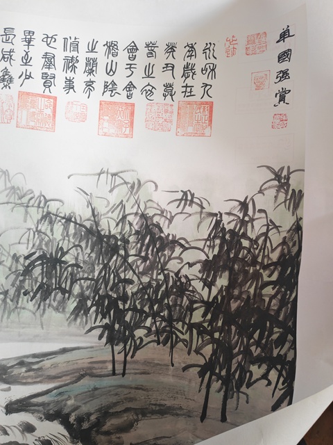 古玩字畫蘭亭集序圖真品鑒賞圖