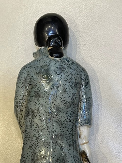 古玩陶瓷人物塑像真品鑒賞圖