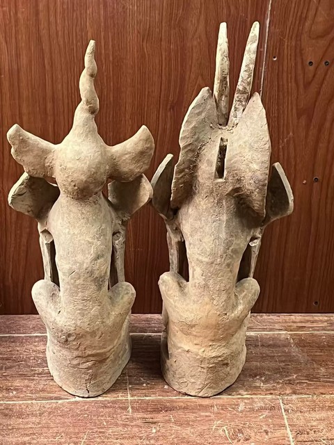 古玩陶瓷陶鎮(zhèn)墓獸真品鑒賞圖