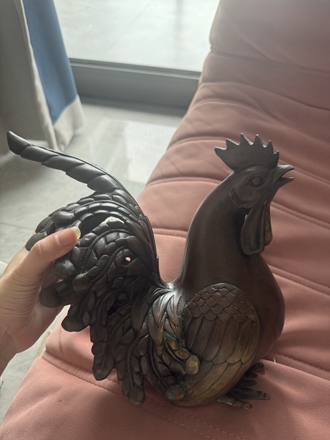 古玩雜項(xiàng)公雞真品鑒賞圖