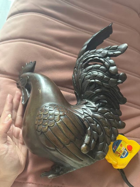 古玩雜項(xiàng)公雞真品鑒賞圖