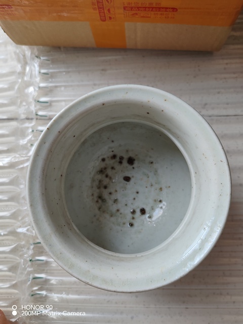 古玩陶瓷影青渣斗真品鑒賞圖